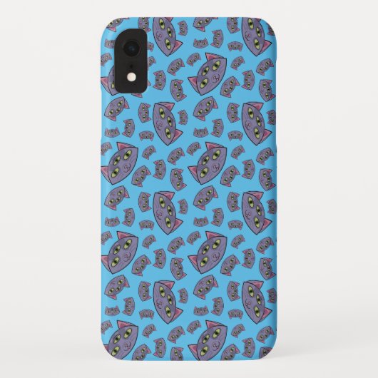 Alien Cat Pattern Case-Mate iPhone Case (Achterkant)
