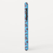 Alien Cat Pattern Case-Mate iPhone Case (Achterkant/links)
