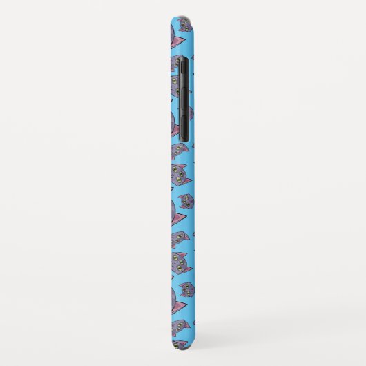 Alien Cat Pattern Case-Mate iPhone Case (Achterkant/links)