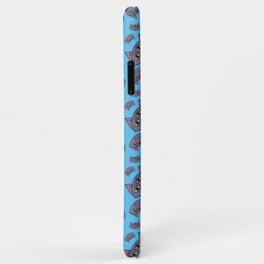 Alien Cat Pattern Case-Mate iPhone Case (Achterkant/rechts)