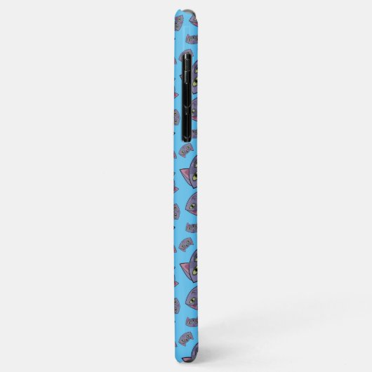 Alien Cat Pattern Case-Mate iPhone Case (Achterkant/links)