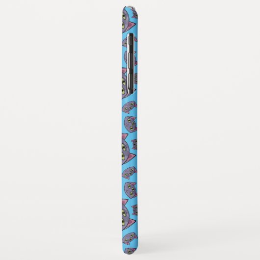 Alien Cat Pattern Case-Mate iPhone Case (Achterkant/links)