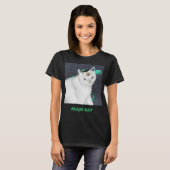 Alien Cat T-shirt (Voorkant volledig)