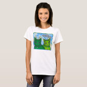 Alien Cats UFO Space Fantasy Cat Art Shirt (Voorkant volledig)