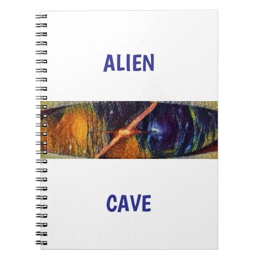 Alien Cave Notitieboek (Voorkant)