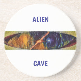 Alien Cave Zandsteen Onderzetter