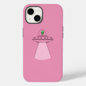Alien Charmant en Fun Case-Mate iPhone Case (Achterkant)