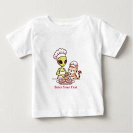 Alien Chef Kat Donut Kawaii Ontwerp