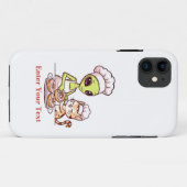 Alien Chef Kat Donut Kawaii Ontwerp Case-Mate iPhone Case (Achterkant (horizontaal))