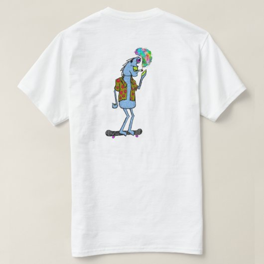 Alien Chiller T-shirt (Design achterkant)