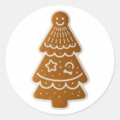 Alien Christmas Sticker 4 (Voorkant)