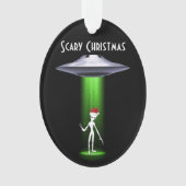 Alien Christmas 🛸 UFO Grappig Feestelijk Fabulous Ornament (voorkant)