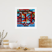Alien City Code Poster (Keuken)