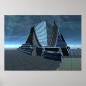 Alien City Gingez el Performance Arts Center Poster (Voorkant)