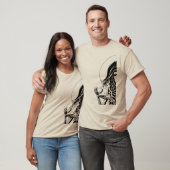 Alien Coffee: grappige sci-fi horror parodie T-shirt (Unisex)