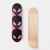 ALIEN COOL GIRLS PINK SKATEBOARDS (Voorkant)