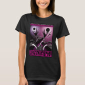 Alien Cosmic Hands Galaxy Space T-shirt (Voorkant)