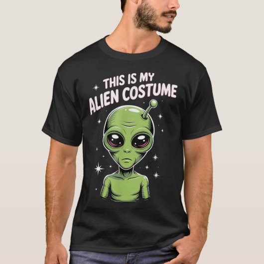 Alien Costume  T-shirt (Voorkant)