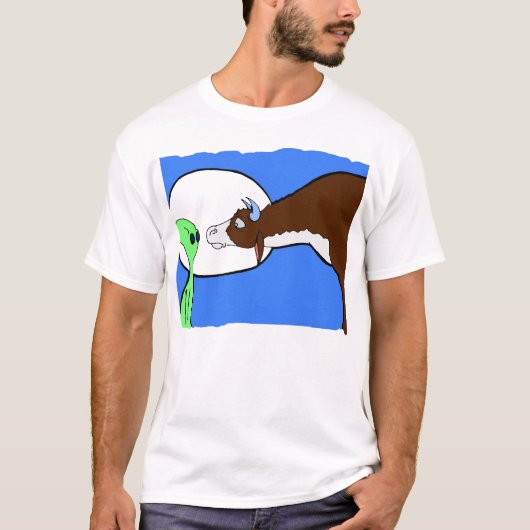 Alien Cow T-shirt (Voorkant)
