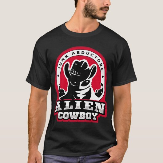 Alien Cowboy T-shirt (Voorkant)
