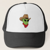 Alien Cowboy Trucker Pet (Voorkant)