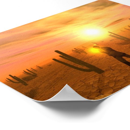 Alien Crash Poster (Hoek)