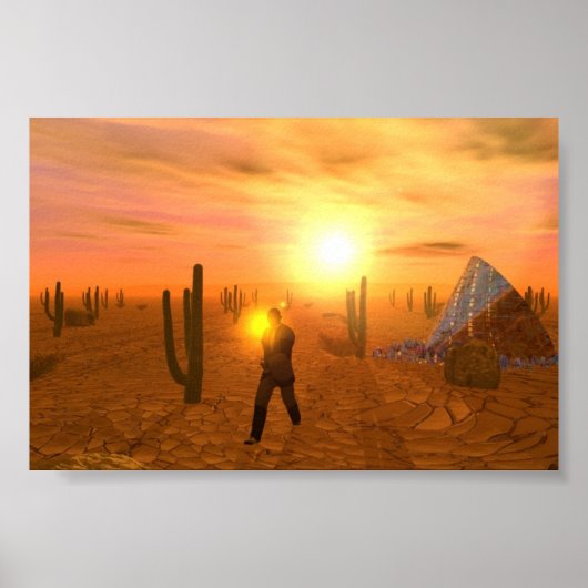 Alien Crash Poster (Voorkant)