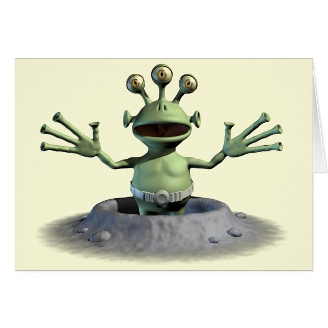 Alien Crater (Voorkant Horizontaal)