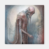 Alien Creature Science Fotion Magneet (Voorkant)