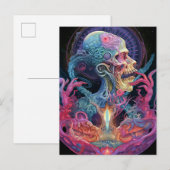 Alien Creature Surreal Horror Art Briefkaart (Voorkant / Achterkant)