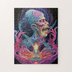 Alien Creature Surreal Horror Art Legpuzzel