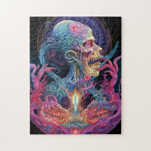 Alien Creature Surreal Horror Art Legpuzzel (Verticaal)