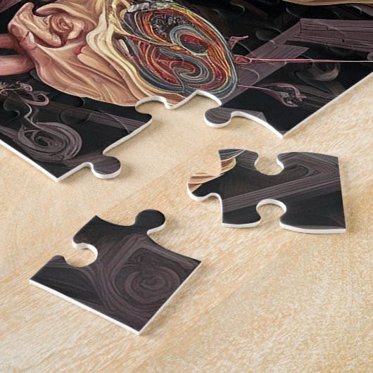 Alien Creature Surreal Horror Art Legpuzzel (Zijkant)