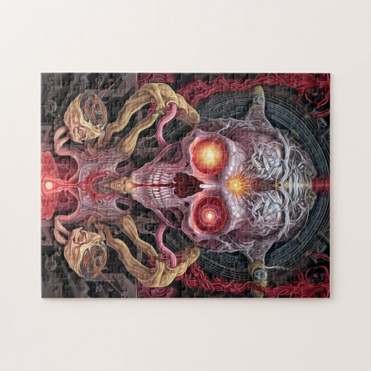 Alien Creature Surreal Horror Art Legpuzzel (Horizontaal)