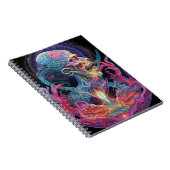 Alien Creature Surreal Horror Art Notitieboek (Rechterzijde)