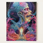 Alien Creature Surreal Horror Art Planner (Achterkant)