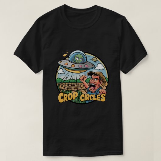 Alien - Crop Circles T-shirt (Design voorkant)