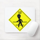 Alien Crossing Mousepad Muismat (Met muis)