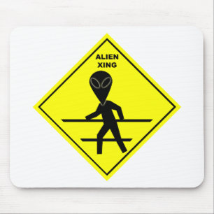 Alien Crossing Mousepad Muismat