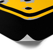 Alien Crossing Sign Poster (Hoek)