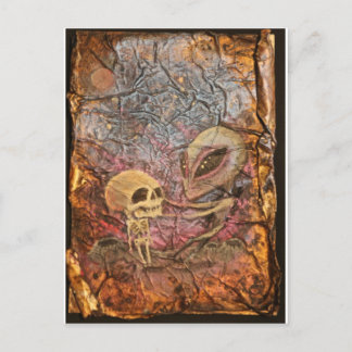 Alien Danse Macabre Briefkaart