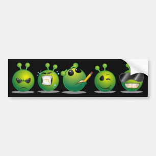 Alien Dark Bumpersticker