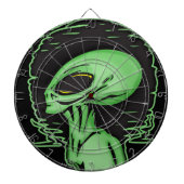 Alien Dartboard Dartbord (Voorkant)
