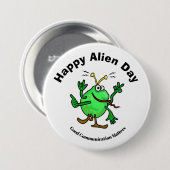 Alien Day Communication Button (Voorkant /achterkant)
