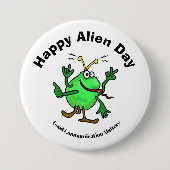 Alien Day Communication Button (Voorkant)