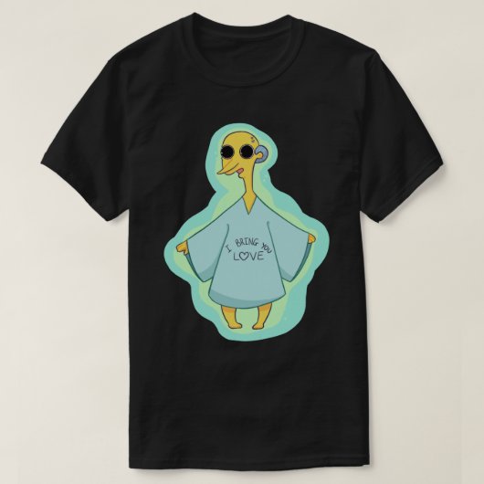 Alien de heer Burns Magnet.png T-shirt (Design voorkant)