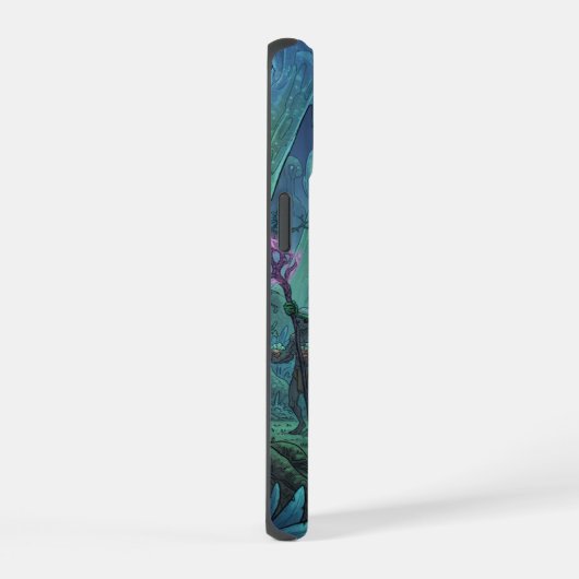 Alien Deep Sea Encounter iPhone 15 Case (Rechterkant)