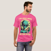 Alien Design Boys Mannen Vrouwen Ufo Buitenaards P T-shirt (Voorkant volledig)