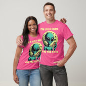 Alien Design Boys Mannen Vrouwen Ufo Buitenaards P T-shirt (Unisex)