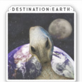 Alien Destination: Earth Sticker (Voorkant)